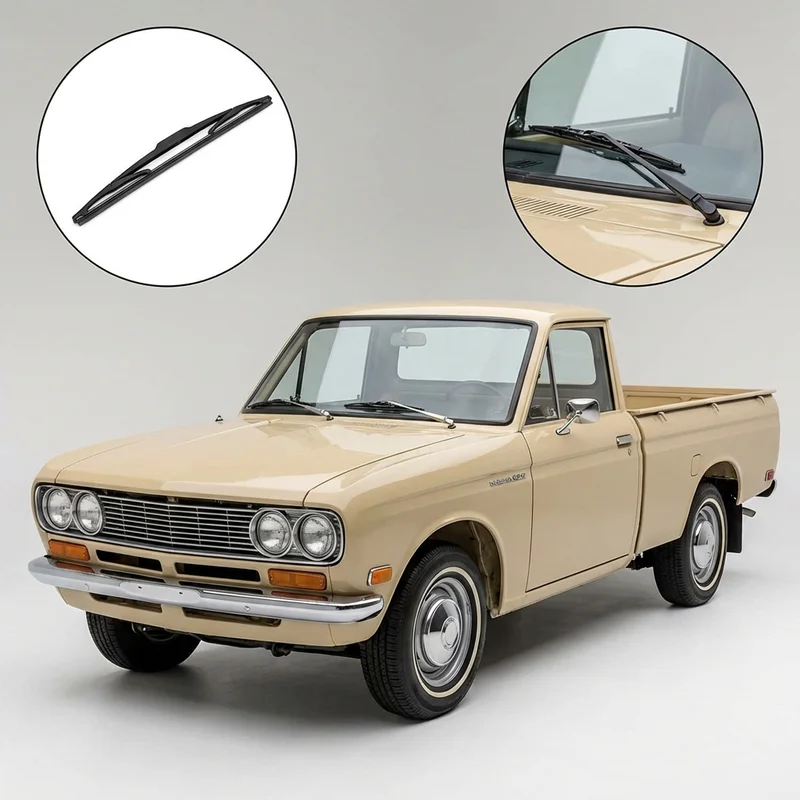 Passenger Side Wiper Blade for Nissan 520 Pickup (1965 - 1968) - 1